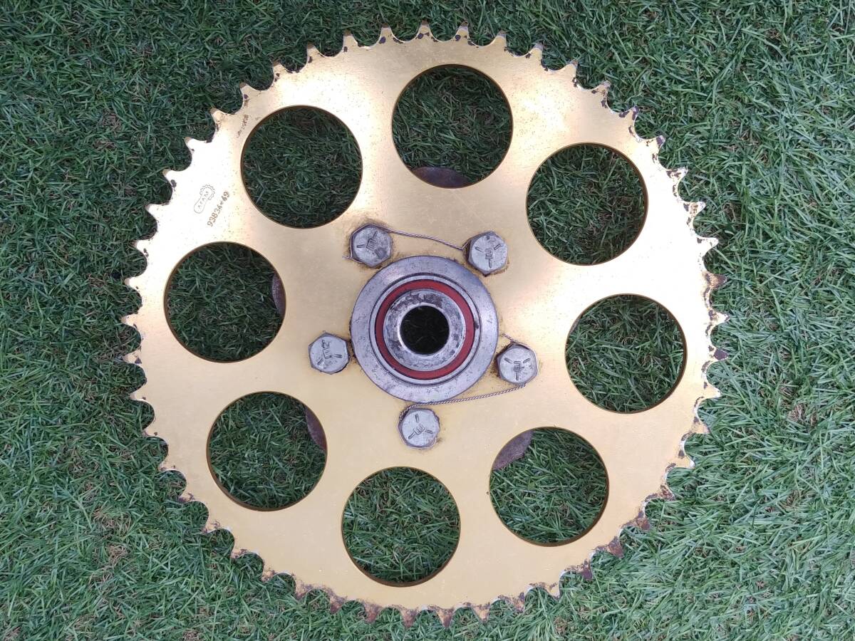 ～03スポーツスター　リア足回り一式　ウィリー製アルミスイングアーム　マービック製ホイール　中古品　XLH883 XL1200S_8