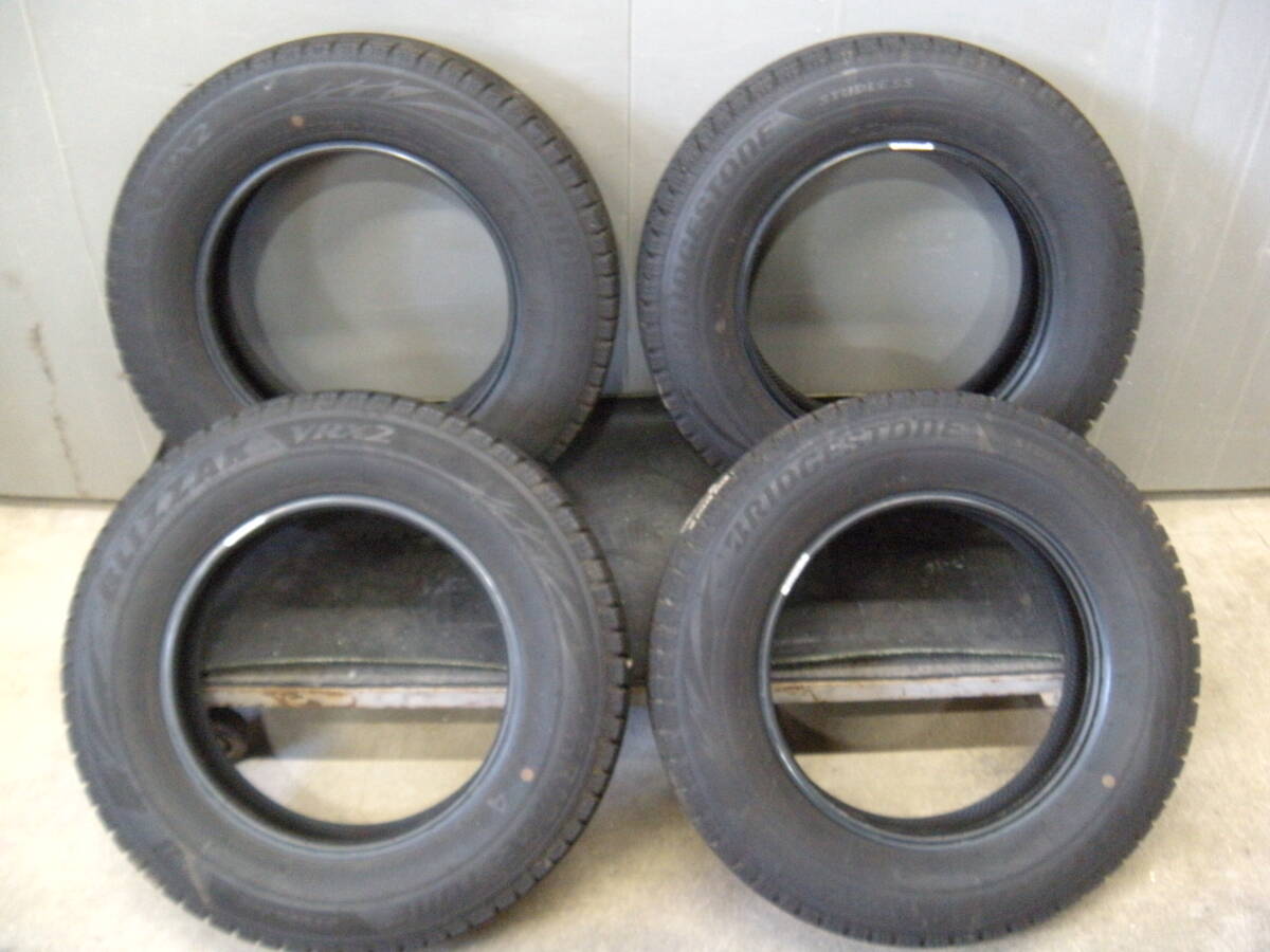②VRX2 145/80R13 24年製　タイヤホイール4本セット 145/80R13/ブリジストン/VRX2/4本セット/☆9019 13インチ タイヤ