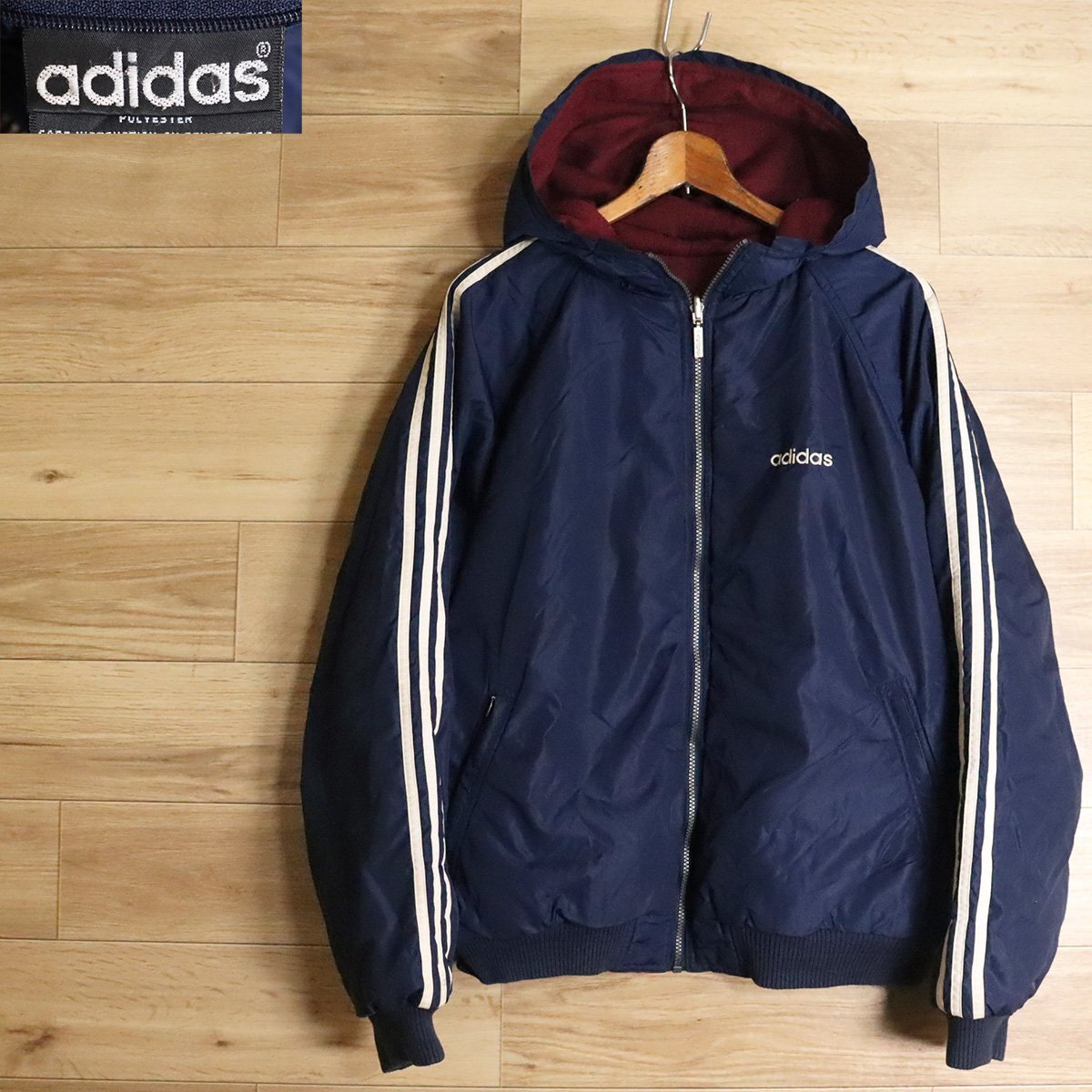 C9S/R7.12-5 adidas アディダス リバーシブル ナイロンジャケット 