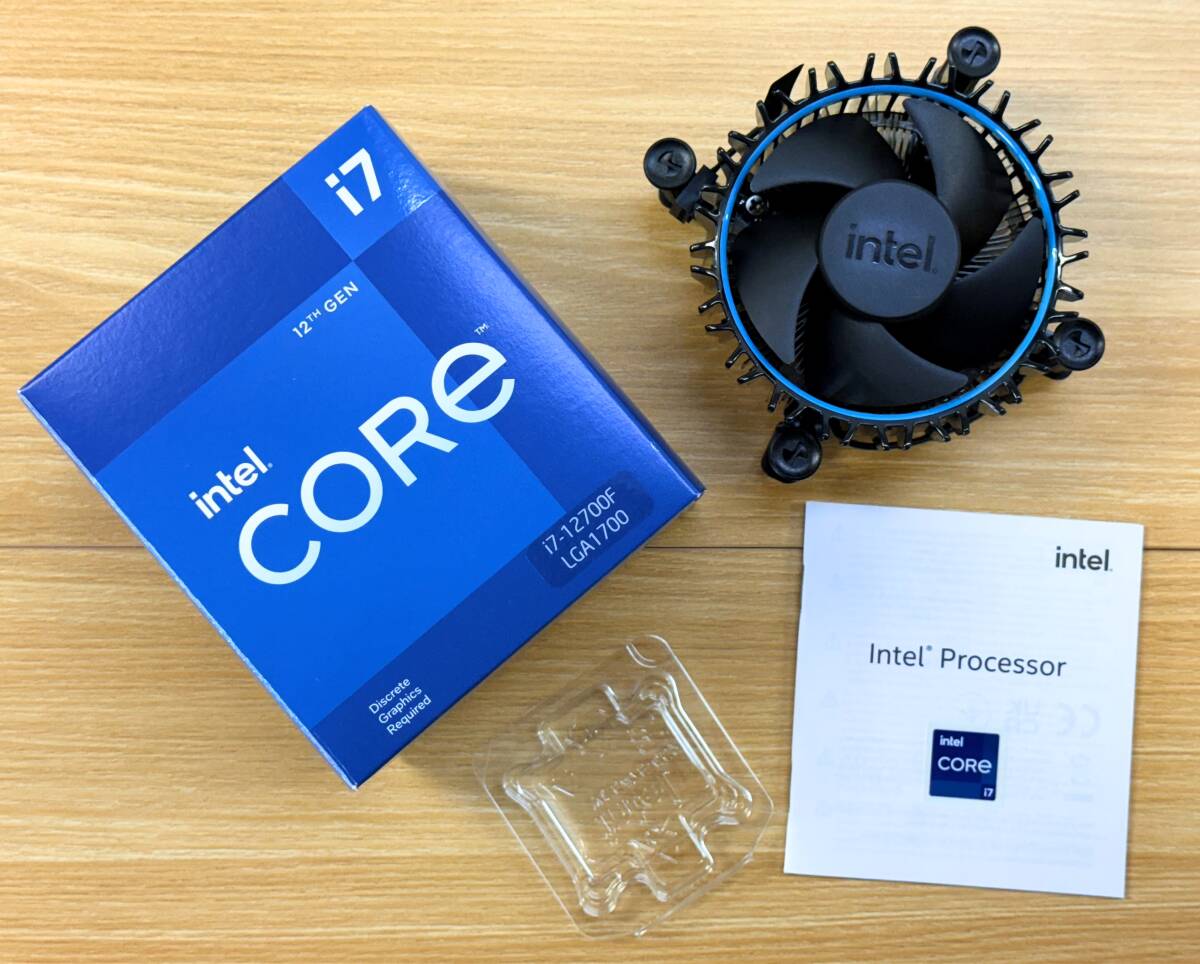 送料無料 Intel 純正 CPU リテールクーラー 第12世代 i7 12700F