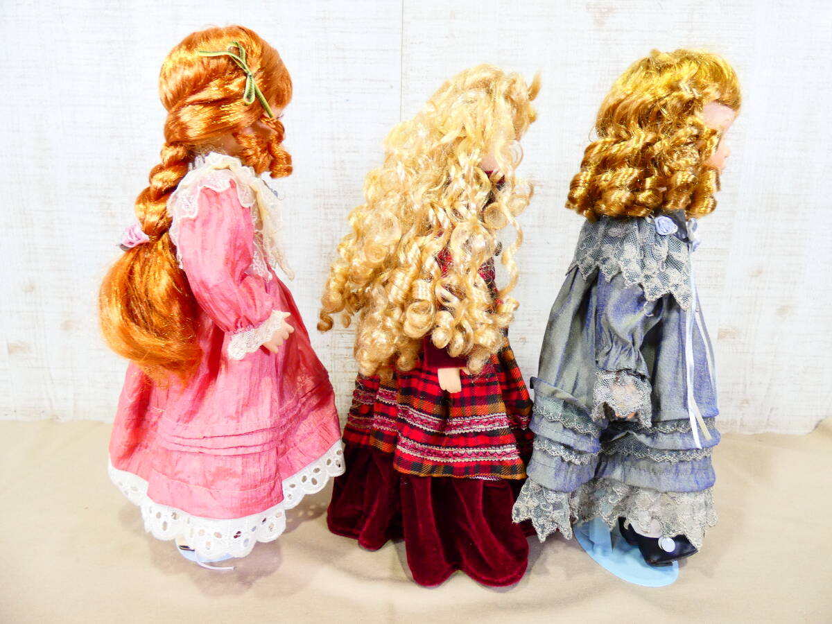 ◎ジャンク 女の子人形 ビスクドール/ポーセリンドール 7体セット