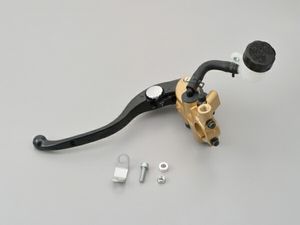 CBX750F ニッシン ラジアルクラッチマスターシリンダー 縦型φ19 ゴールド/ブラック デイ