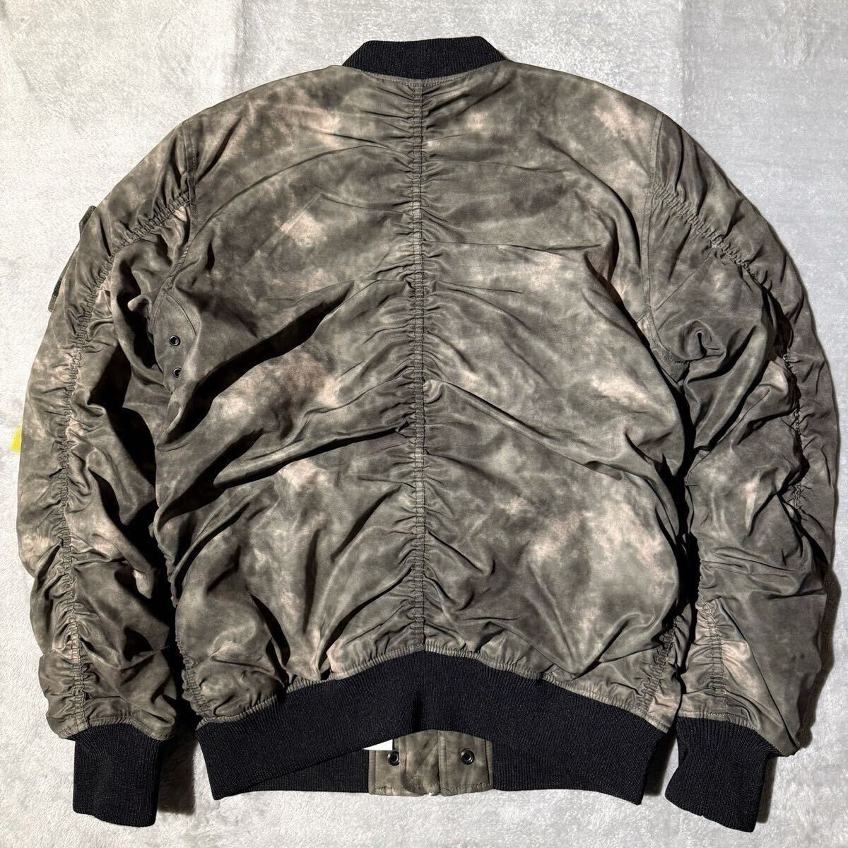 未使用級!L位☆DIESEL ディーゼル ブルゾン フライト ジャケット MA-1