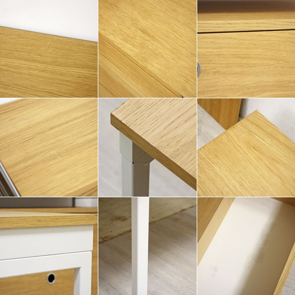 ● ストリングファニチャー String Furniture ストリングシステム 3連ユニットシェルフ オーク材 北欧 スウェーデン String &frasl; Furniture（ストリング the living インテリア・家具