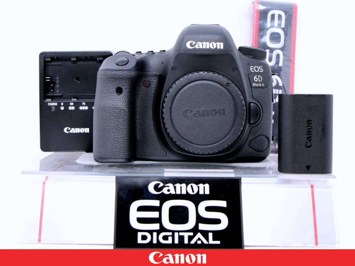 ◇美品◇Canon キャノン EOS 6D Mark II ボディ Mark2◇使用感少ない 