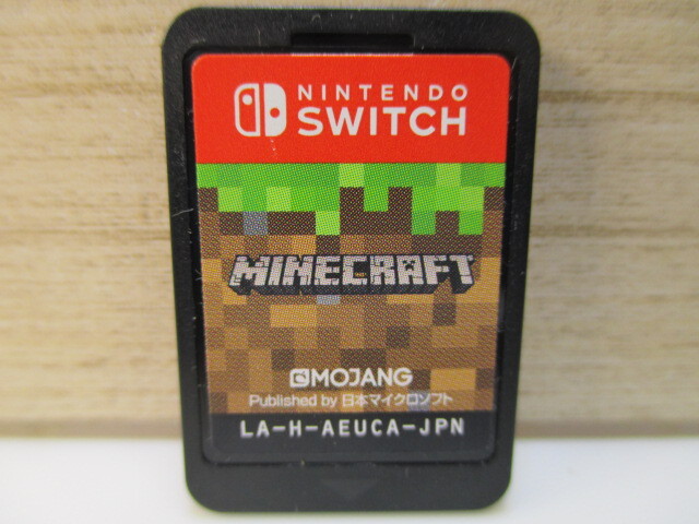 ☆任天堂 スイッチ Minecraft マインクラフト カセットのみ