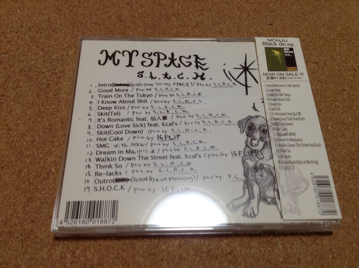 廃盤 CD S.L.A.C.K. / my space 帯付き USED]S.L.A.C.K. / MY SPACE