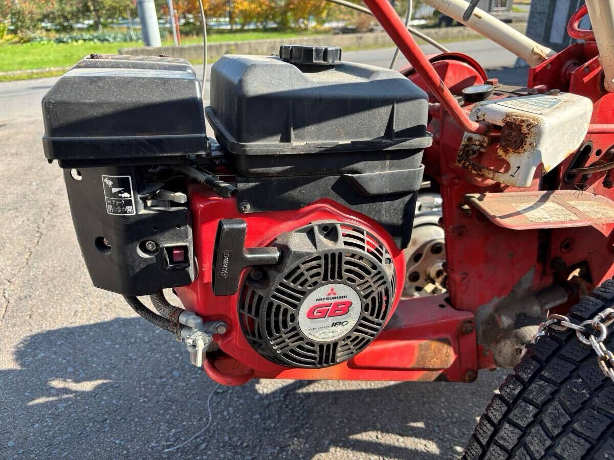 ☆【落札者引取り限定】バインダー改造除雪機 ”ユキオス”タイプ GB180