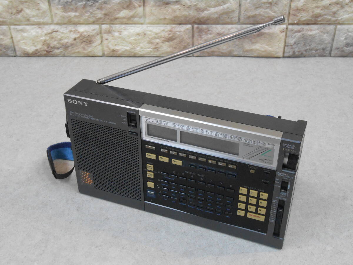 ICF-2001D SONY ソニー BCLラジオ ジャンク ICF-2001 ラジオ AM⁄FM⁄SW