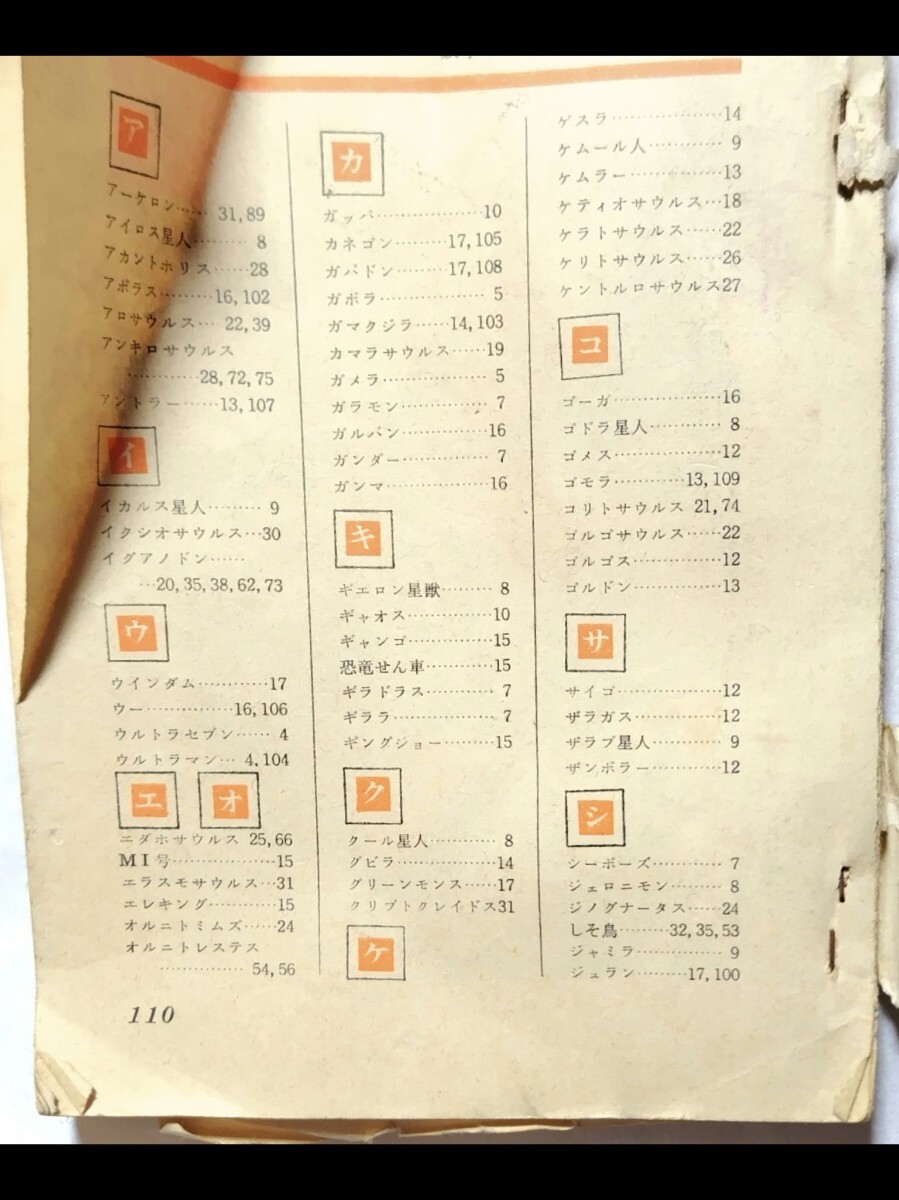 希少 当時物 昭和46年 小学館 怪獣と恐竜ずかん 小学三年生 付録