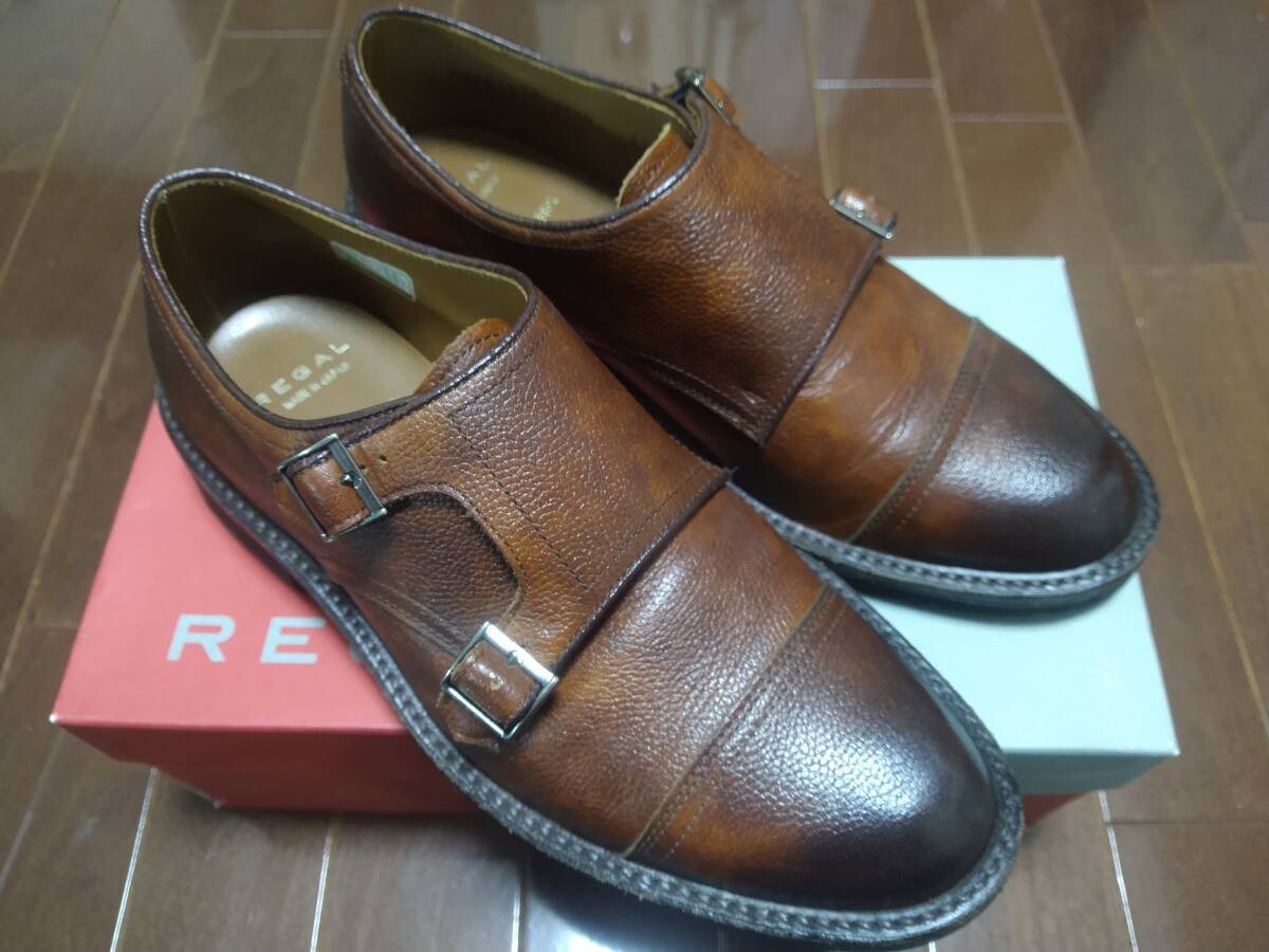 REGAL 27YRBG ダブルモンク GORE-TEX(24.5cm)｜売買されたオークション 
