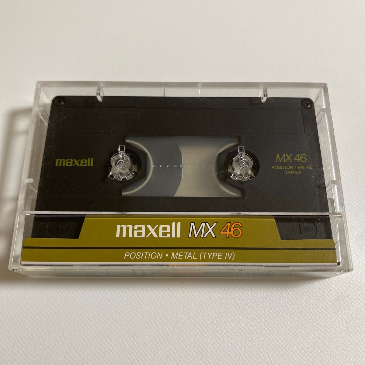 maxell MX 46 TYPE Ⅳ METAL POSITION メタルテープ カセットテープ