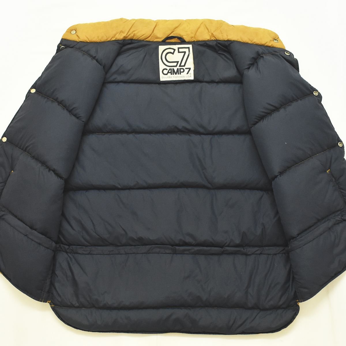 ☆70s ヴィンテージ CAMP7 キャンプセブン コットンライク ダウン