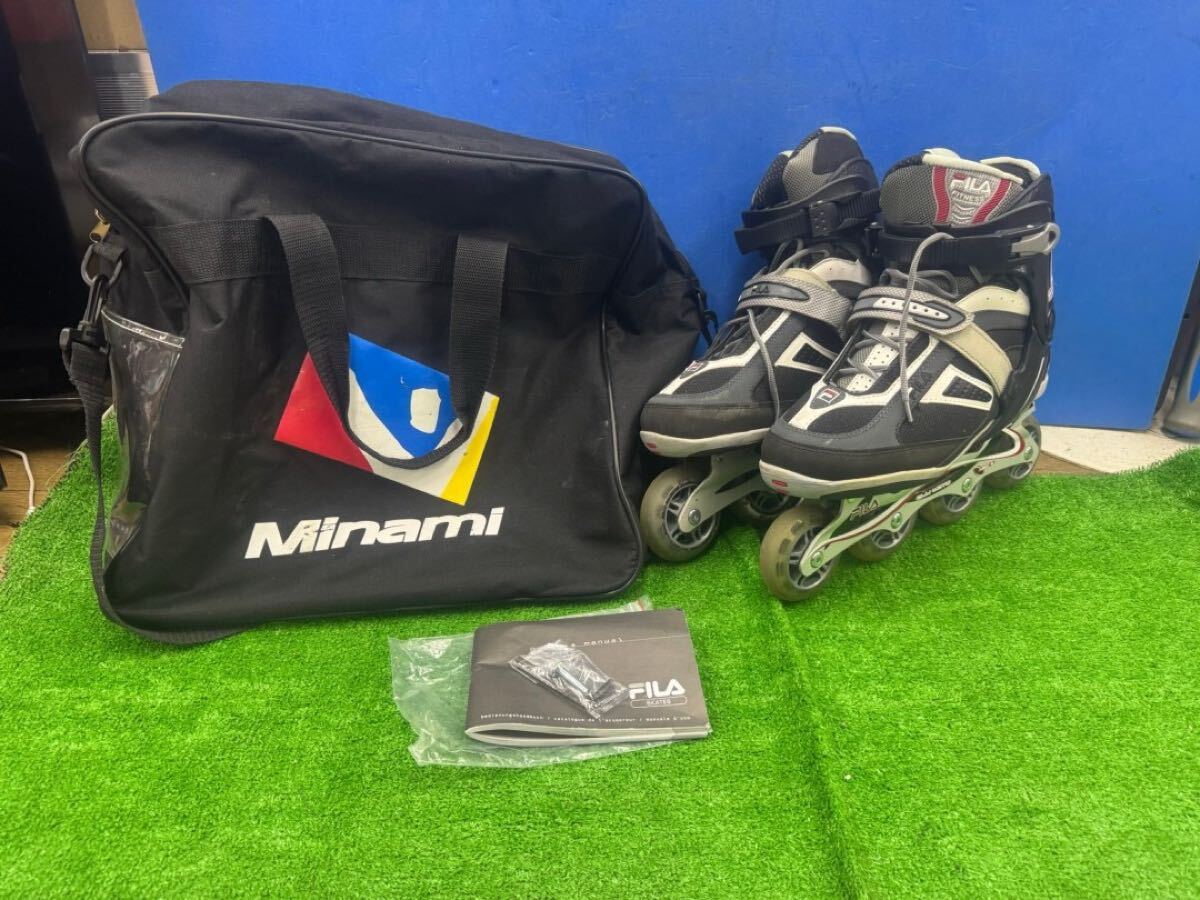 ○E9518 FILA フィラ　インラインスケート　26cm○_2