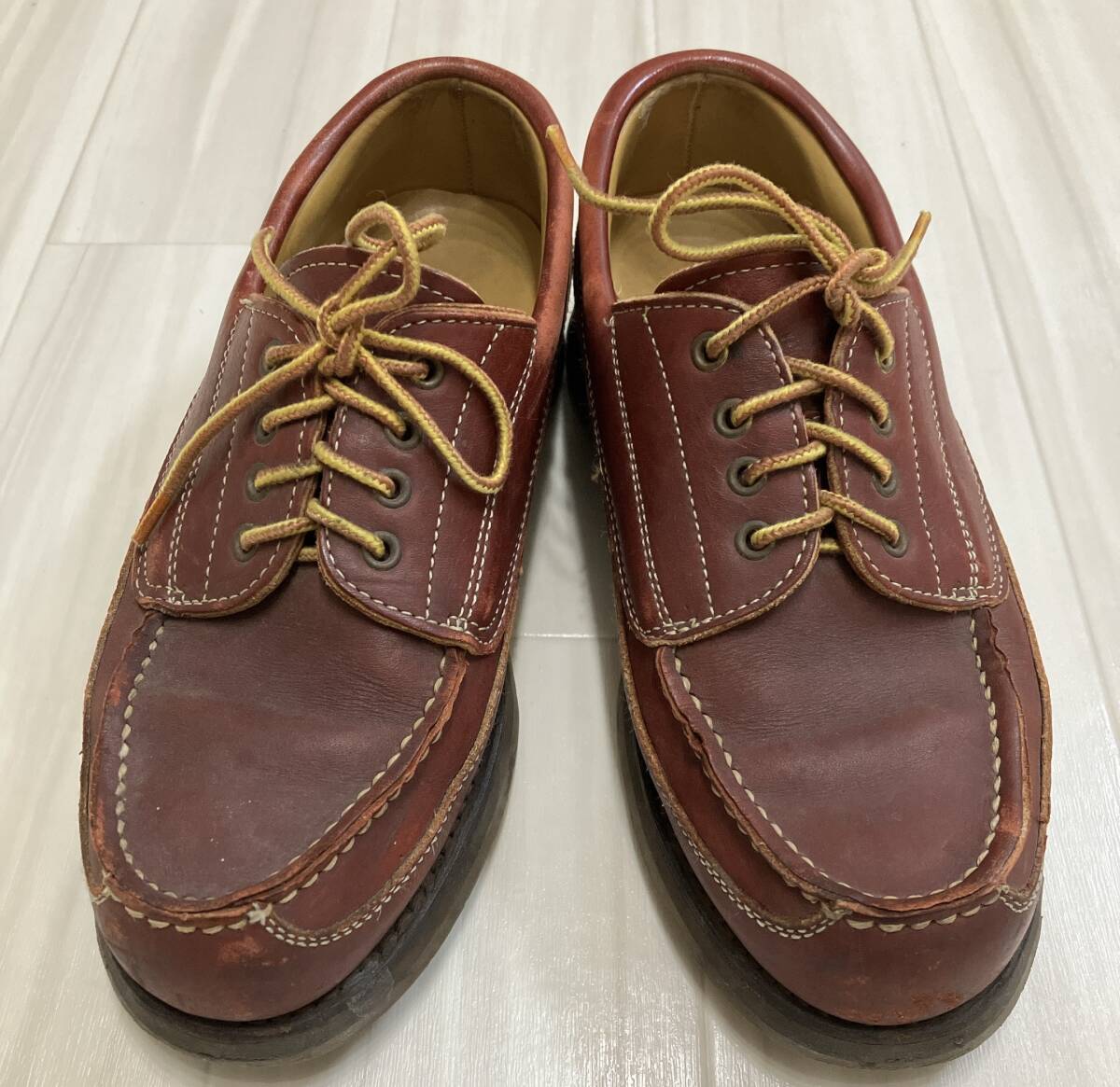 Danner ボートシューズ ダンキャットソール 26.5cmレザー 廃盤 希少 Danner ボートシューズ ダンキャットソール 26.5cmレザー 廃盤 希少