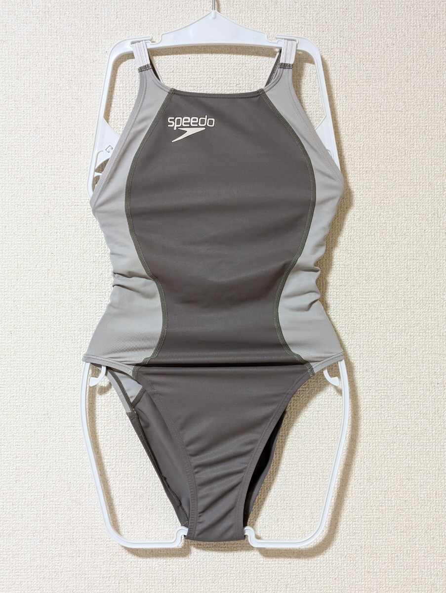 speedo スピード 競泳水着 SCW01921N Fastskin グレー Lサイズ