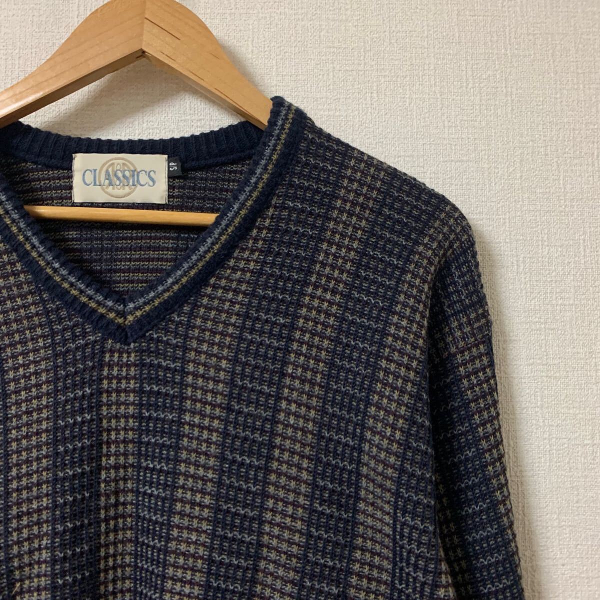 90s 90年代 アクリル ニット カナダ製 canada 古着 ヴィンテージ 
