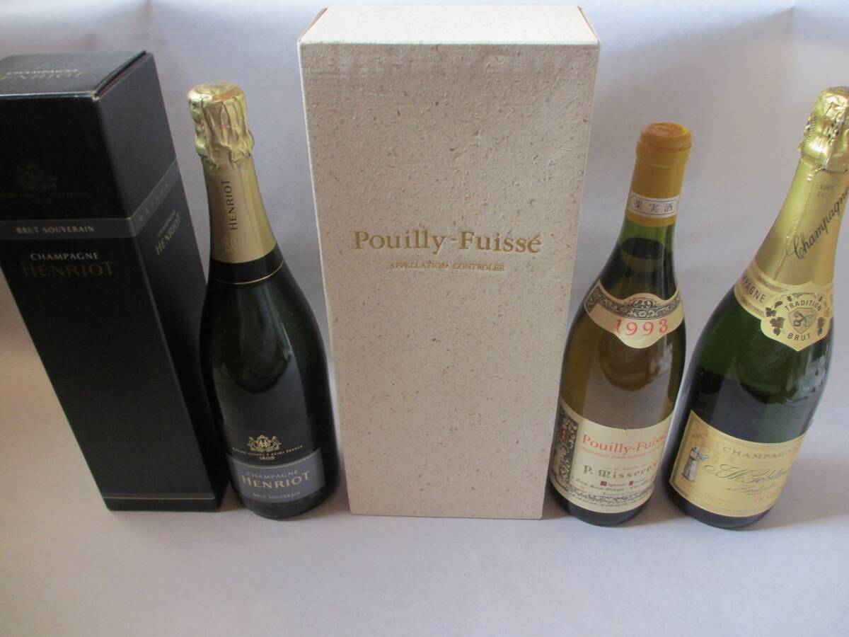 ■アンリオ J.M.ゴビヤール ブリュット Pouilly-Fuisse 750ml 3本_1