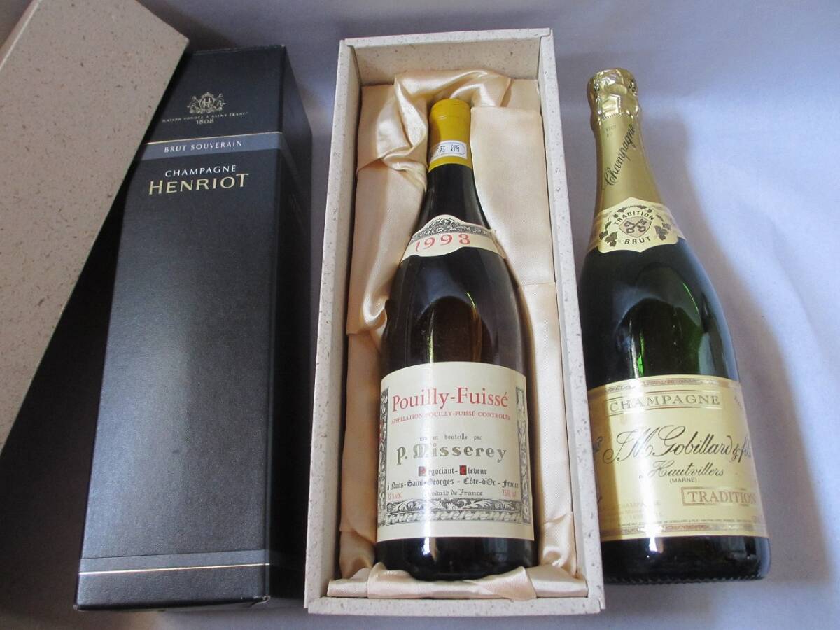 ■アンリオ J.M.ゴビヤール ブリュット Pouilly-Fuisse 750ml 3本_5