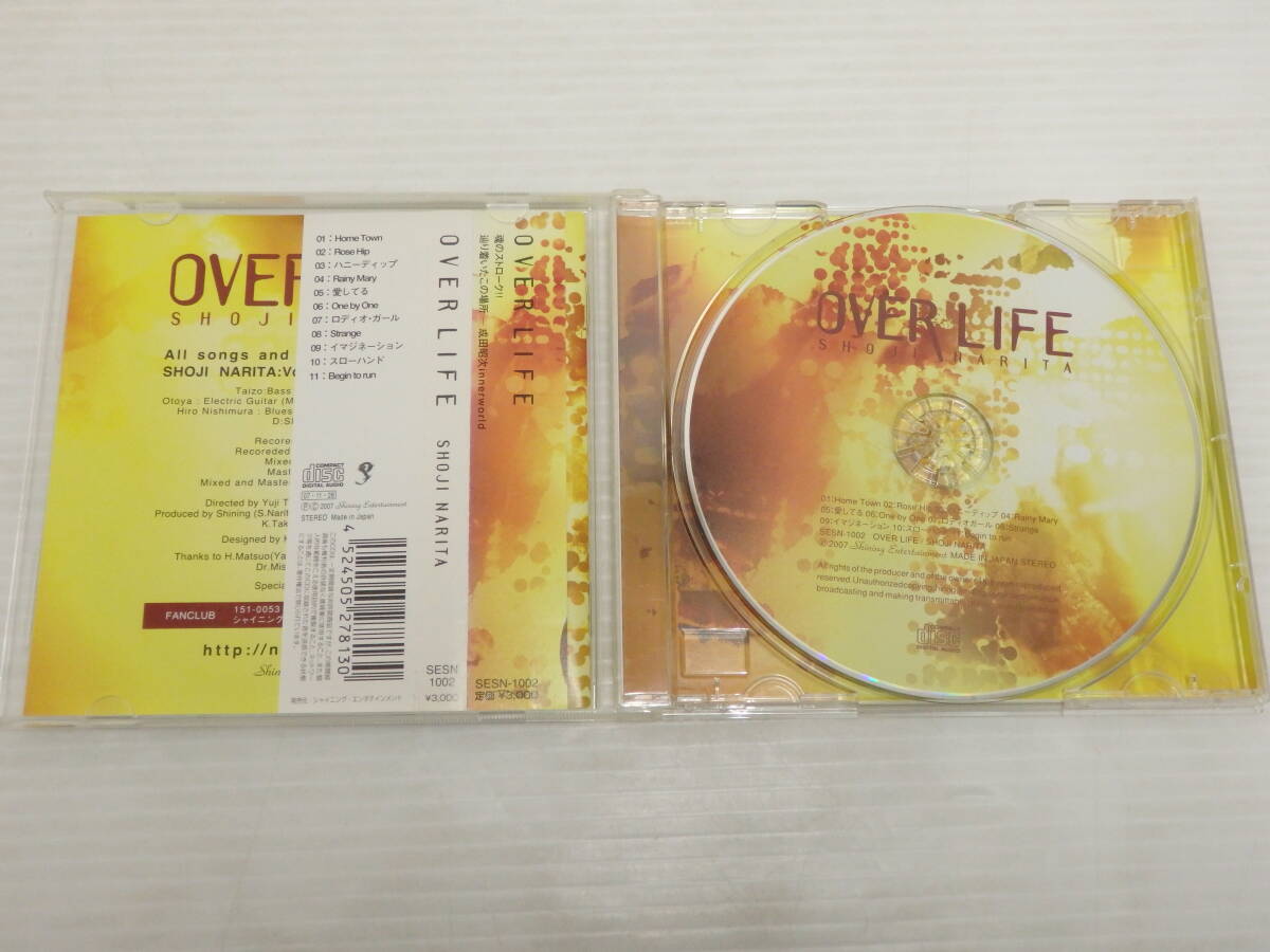 cd14)成田昭次 OVER LIFE 4thアルバム 男闘呼組 SESN-1002(な)｜売買