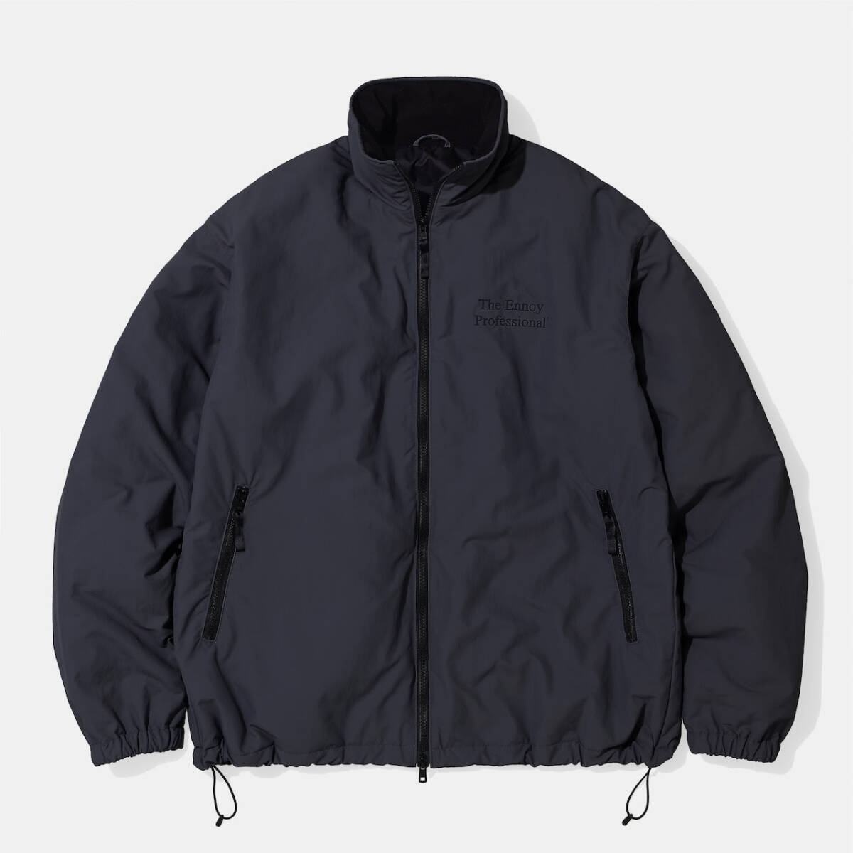 ENNOY NYLON PADDED JACKET Black L スタイリスト私物 中綿