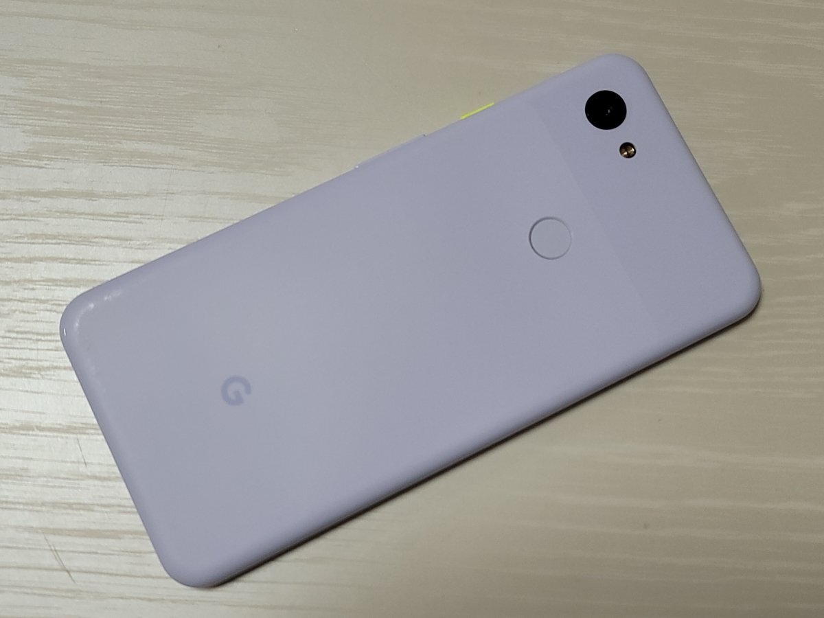 ☆【47398WM】 完動品 SoftBank Google Pixel 3a XL パープリッシュ