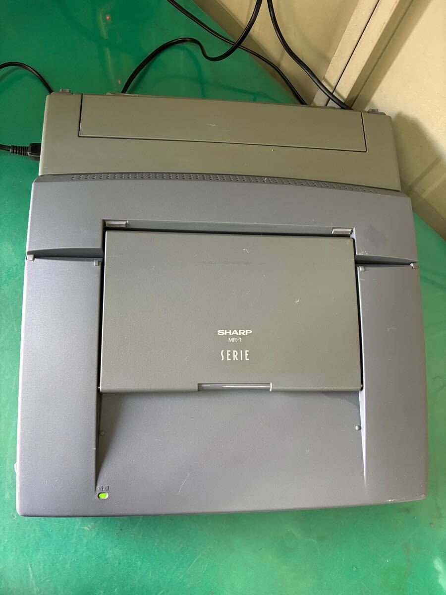 ワープロ SHARP シャープ MR-1 カラー液晶 書院 希少 HDD内蔵 ワープロ