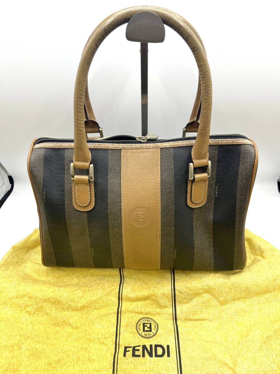 ま*る様 FENDI ペカン 2way ボストンバッグ⁄ハンドバッグ FENDI