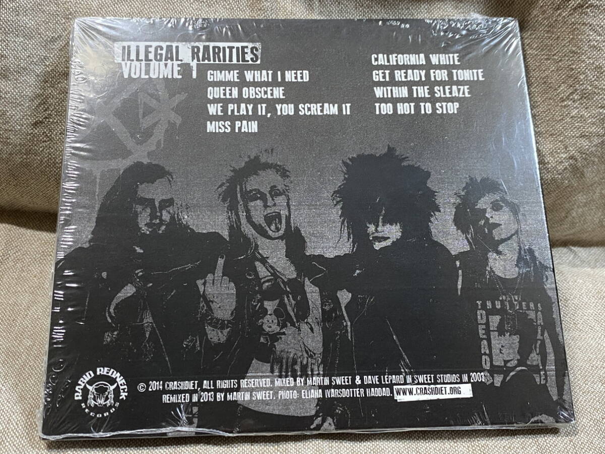 グラムメタル] CRASHDIET - ILLEGAL RARITIES VOLUME 1 未開封新品 
