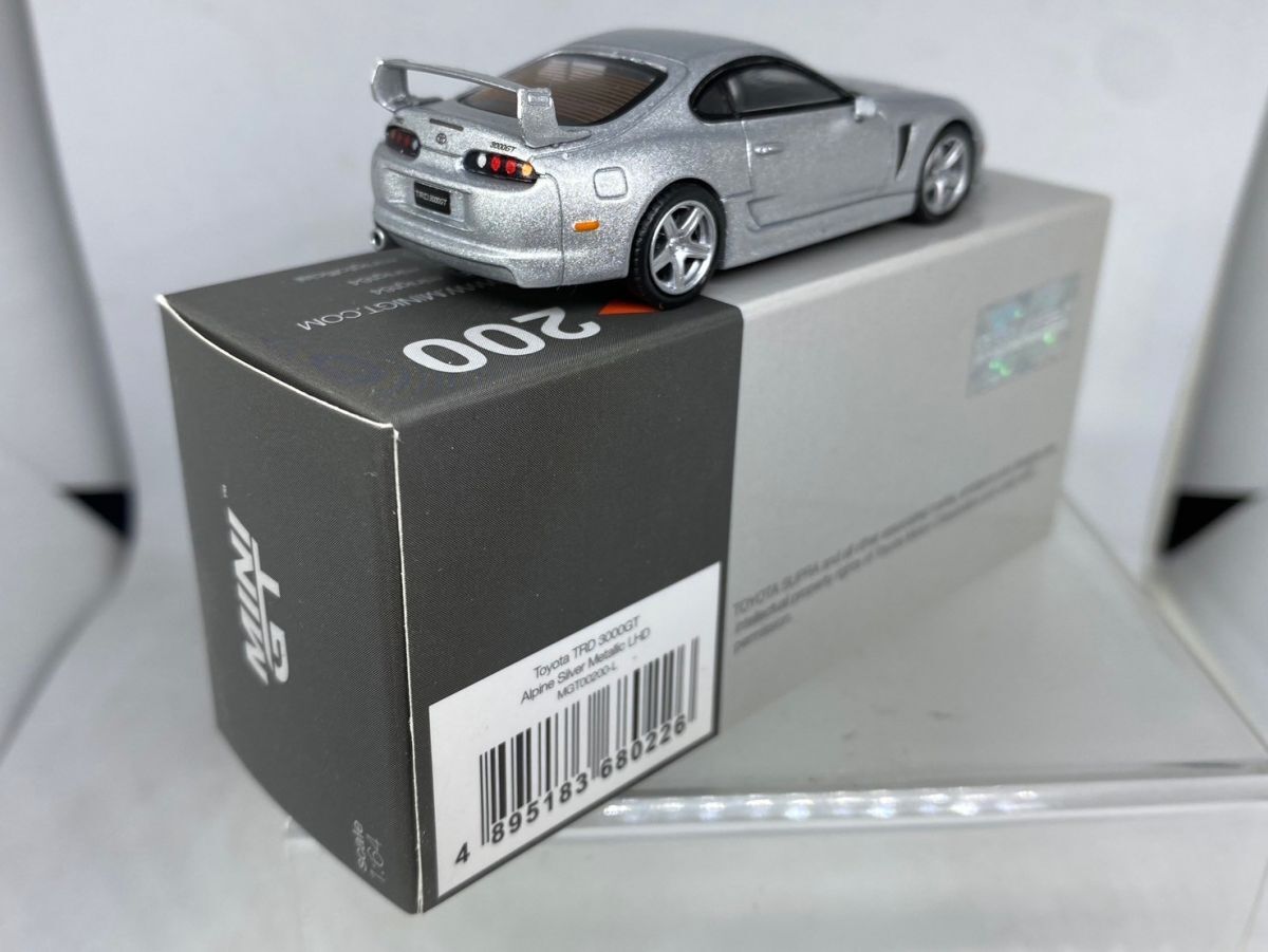 TSM MODEL MINI GT 1/64 TOYOTA TRD 3000GT SUPRA JZA80 トヨタ