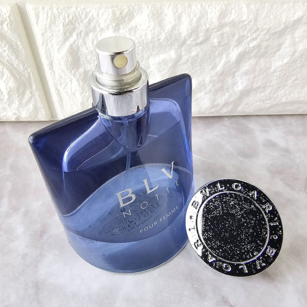 残量9割 ブルガリ ブルー ノッテ プールファム 40ml ブルガリブルー