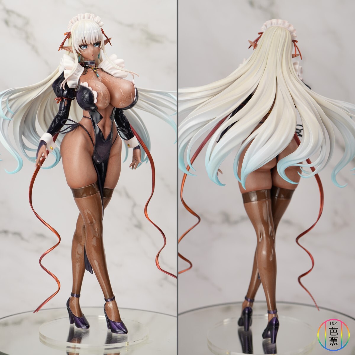 ［ガレージキット完成品] メイド エレオノール 対魔忍 キャストオフ A.N.S.Works製 国内正規品 TFO 送料無料 フィギュア ガレキ Statuette_9