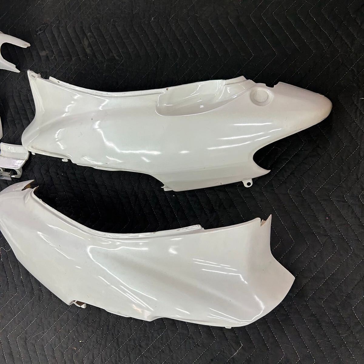 A48 AF35 ライブディオZX HONDA カウル 外装セット パールホワイト