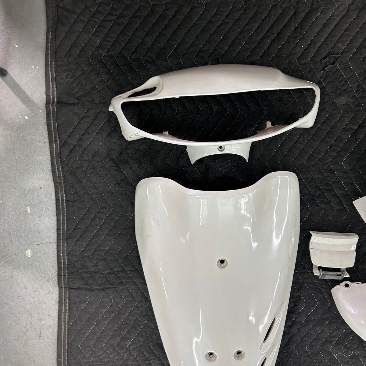 A48 AF35 ライブディオZX HONDA カウル 外装セット パールホワイト