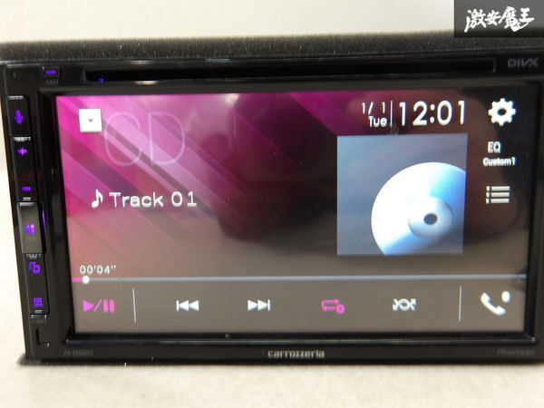 【保証付】パイオニア カロッツェリア FH-8500DVS ディスプレイオーディオ 6.8V型 ワイドVGAモニター DVD CD Bluetooth USB 即納 棚A-2_3