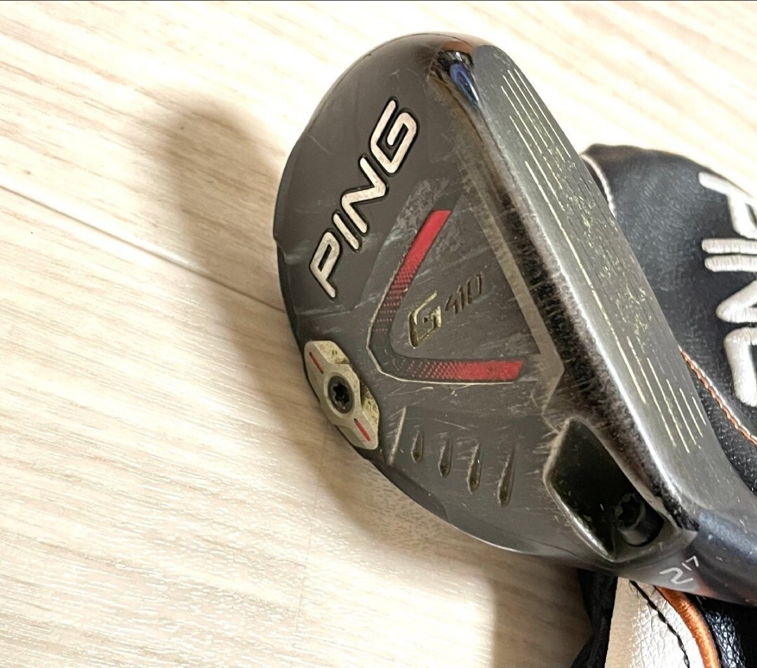 PING G410とG710の２種こだわり９本セット　右利き用　キャディバック付 G410 PING ハイブリッド 2U 17° ユーティリティ ピン 2番 ヘッド