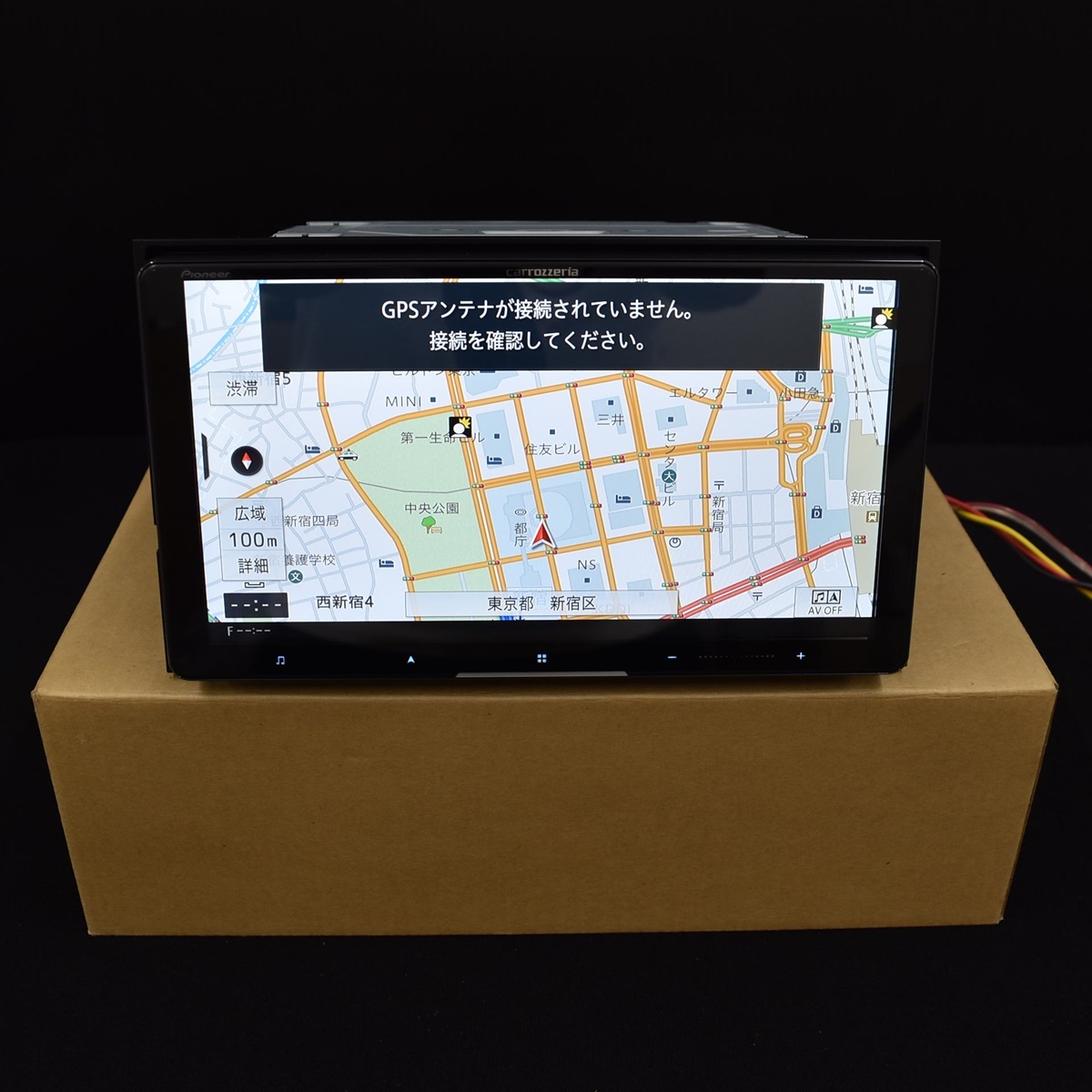 (ディスプレイ品)カロッツェリア AVIC-CQ912-2 サイバーナビ 9インチ メーカー保証付 フルセグ Bluetooth