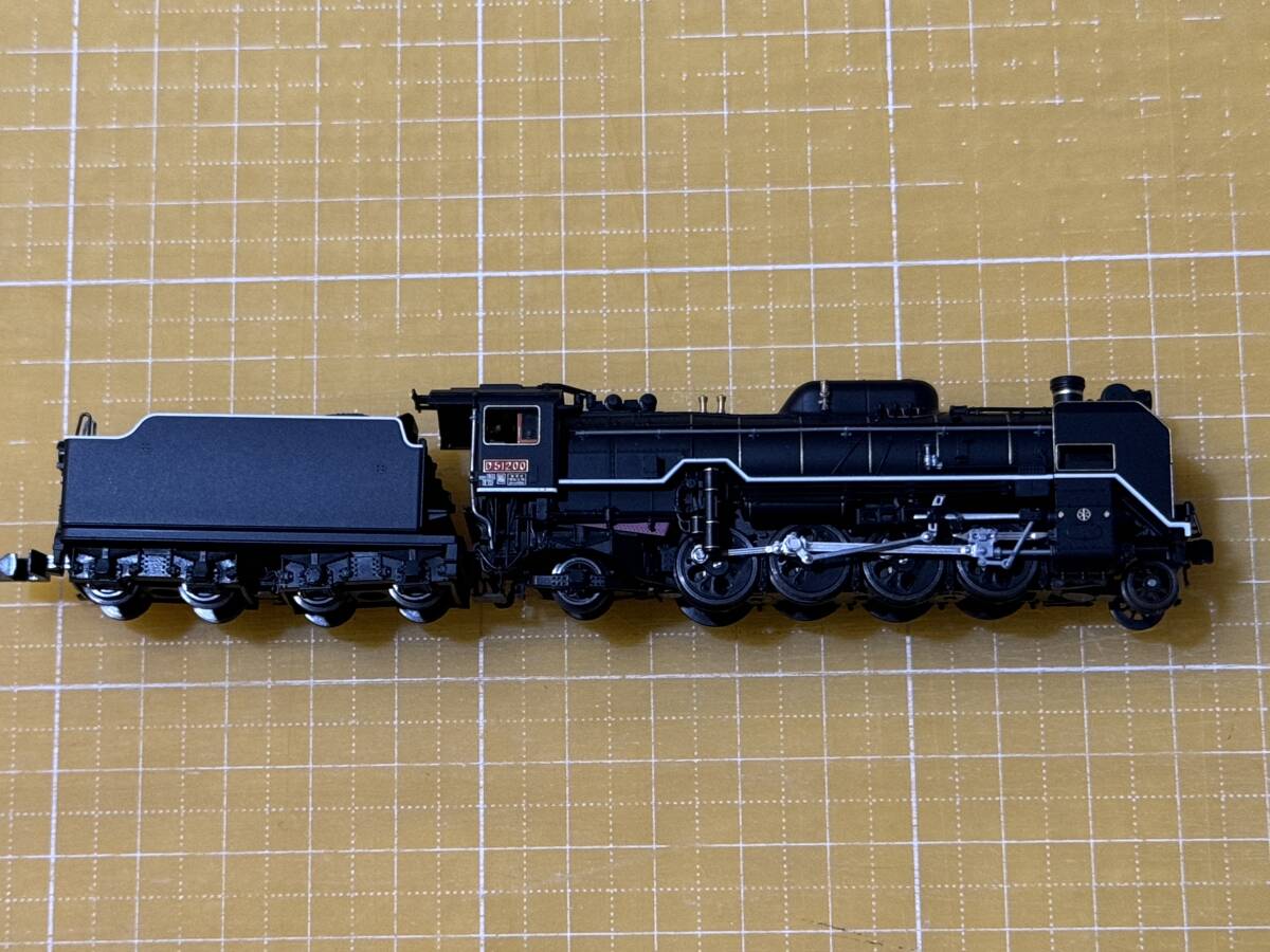 KATO D51 200 品番2016-8 蒸気 機関車 鉄道模型 カトー 最低限動作確認
