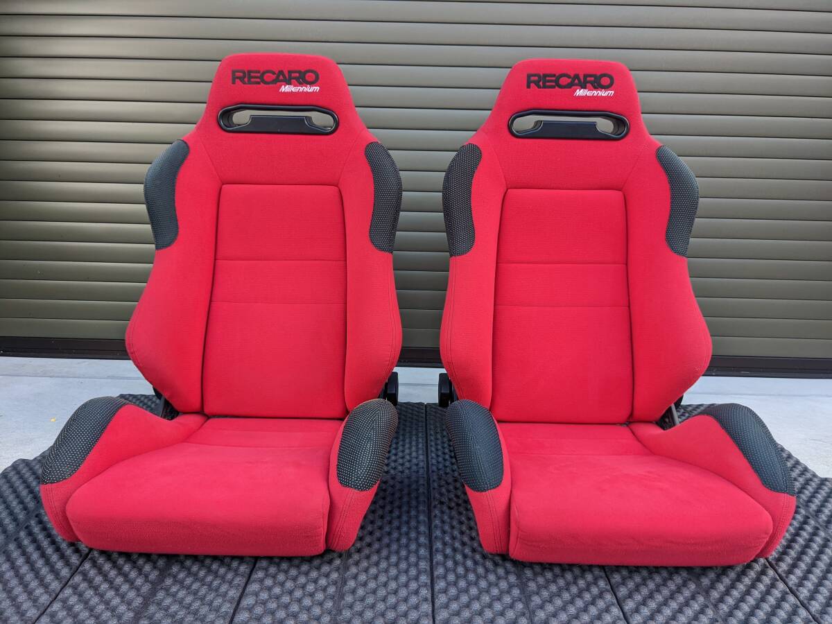 1円】希少な欧州限定モデル！RECARO SR-3 ミレニアム レッド 破れなし2 