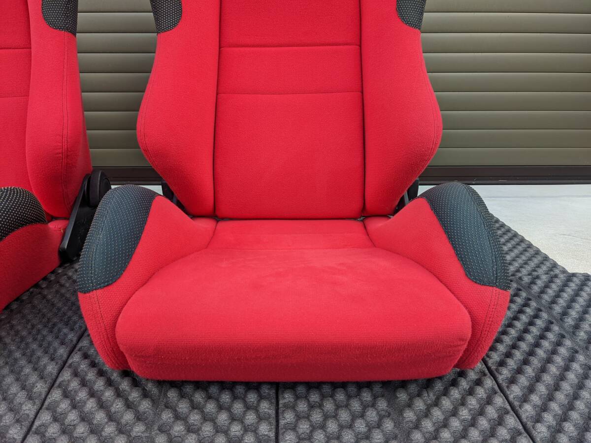 1円】希少な欧州限定モデル！RECARO SR-3 ミレニアム レッド 破れなし2 