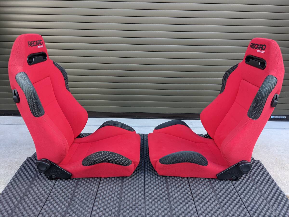 1円】希少な欧州限定モデル！RECARO SR-3 ミレニアム レッド 破れなし2 