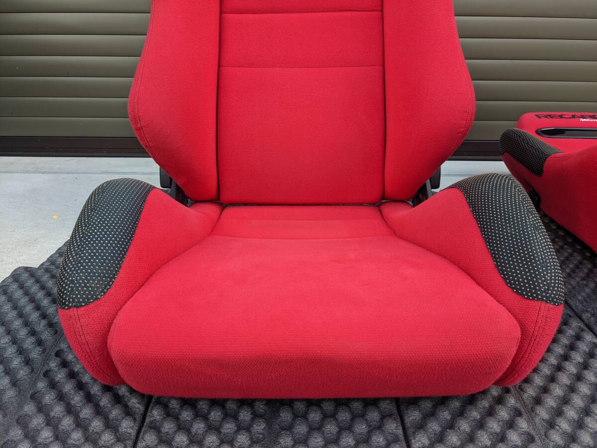 1円】希少な欧州限定モデル！RECARO SR-3 ミレニアム レッド 破れなし2 