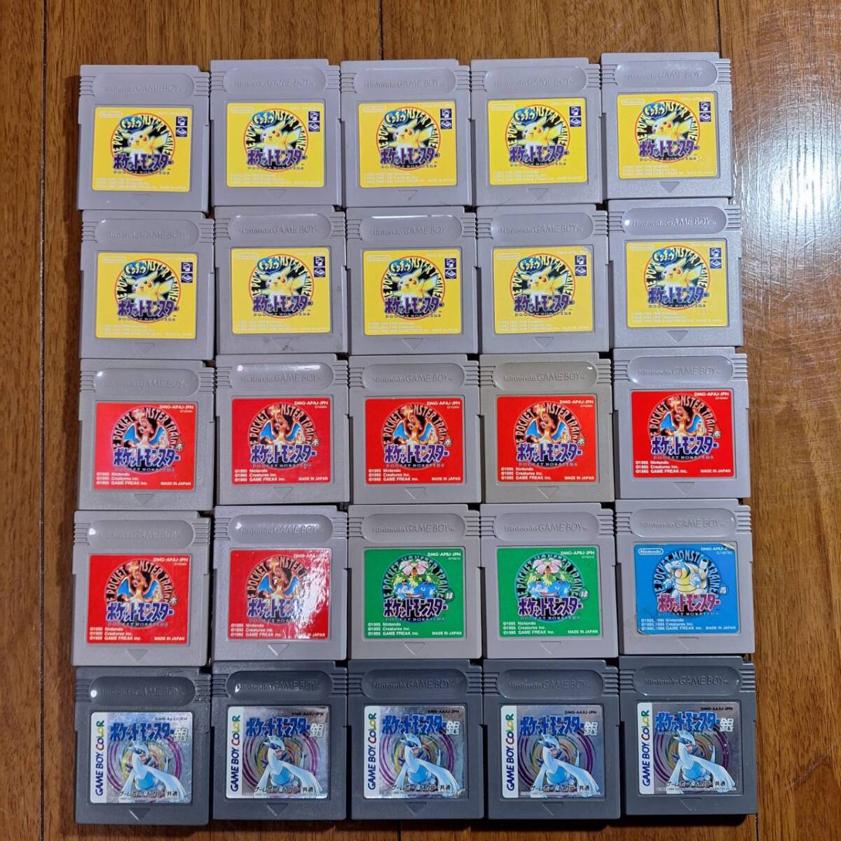 ニンテンドー　ゲームボーイ ポケットモンスター　50本まとめ売り　動作未確認 54個セット】動作未確認 ポケモン ゲームボーイ ソフト まとめ