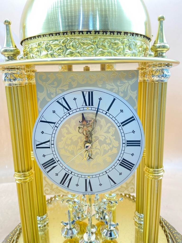 あ476〔中古品〕 Master Quartz マスタークオーツ 大型 置き時計