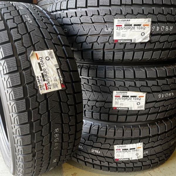 新品 2024年製 YOKOHAMA ICE GUARD SUV 235/50R20 4本 価格 ヨコハマ