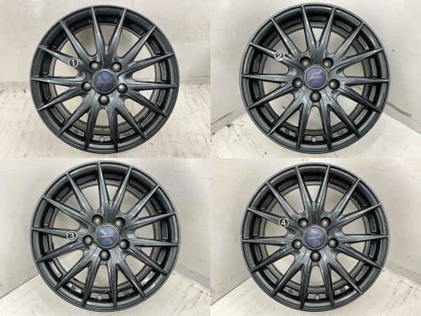 16インチ 4本セット +47 16×6.5J 16インチ， 中古タイヤ・アルミ 