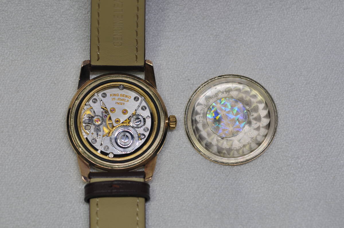 KING SEIKO キング セイコー ファースト 25石 手巻き 文字盤綺麗 正常 