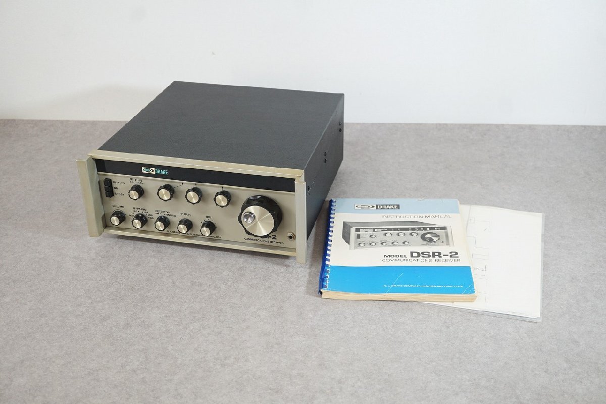 Drake DSR-2 shortwave MSR⁄FM-P, receiver Original Factory Brochure 