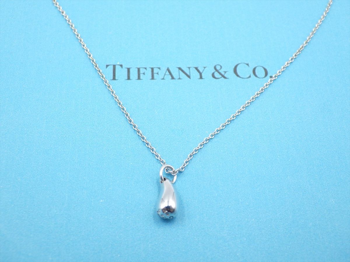 368410【1円スタート】TIFFANY＆Co. ティファニー ティアドロップ 925