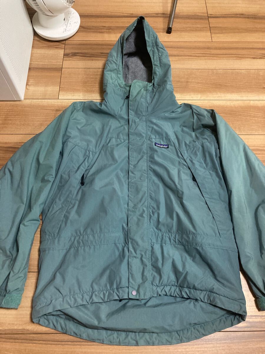 patagonia パタゴニア　p6 インファーノジャケット　 マウンテンパーカー　 ナイロンジャケット　ボアジャケット　ハンターグリーン　Ｓ